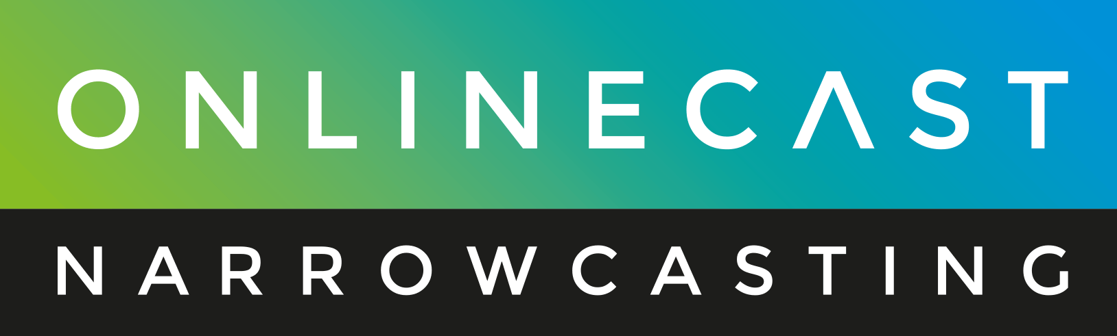 Onlinecast Narrowcasting